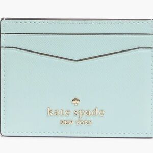 ♠️KATE SPADE ♠️Staci Blue Glow Small Slim Card Case